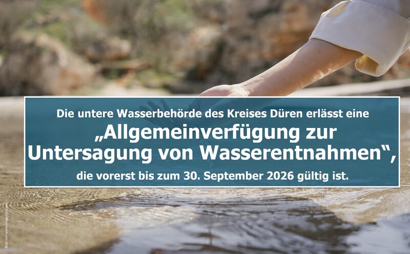 Symbolbild Wasserentnahme