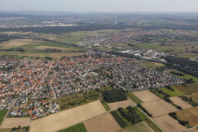Luftaufnahme St. Leon-Rot
