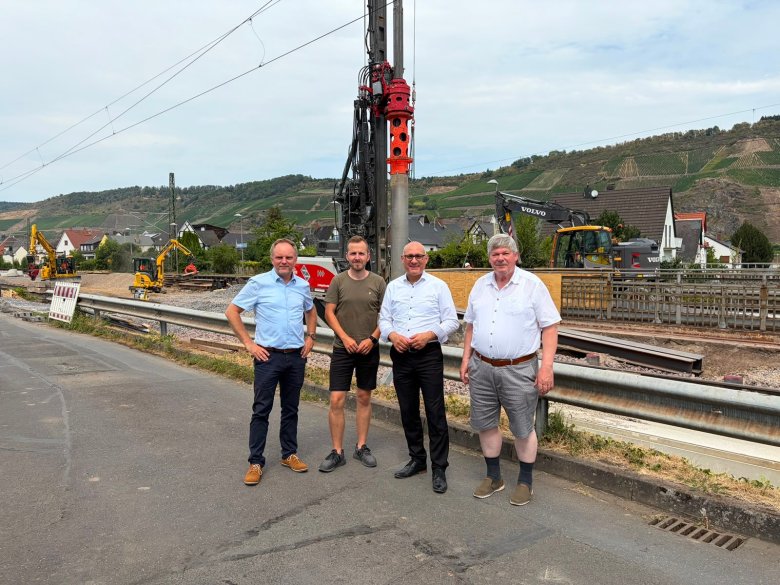 Ortstermine an der rechten Rheinstrecke