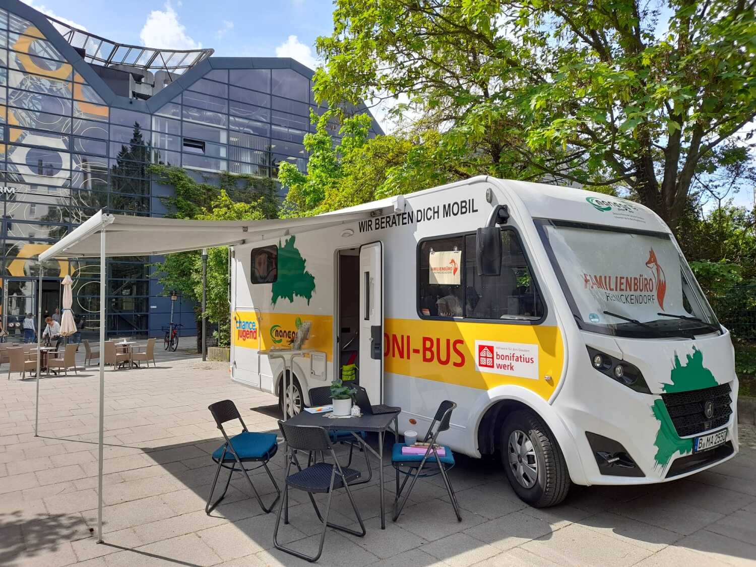 Beratungsbus des Familienbüro Reinickendorf