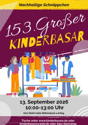 Bild zur Veranstaltung: 153. Großer Kinderbasar