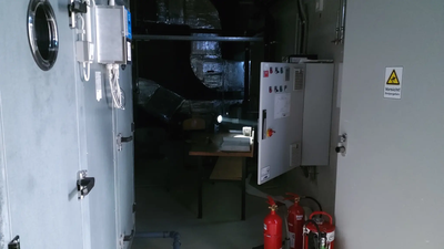 Brand in der Elektroverteilung