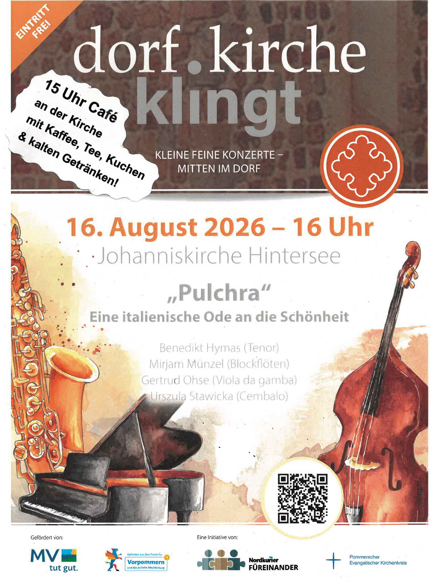 zeigt Veranstaltungsplakat mit Detailinformationen