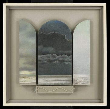 Eröffnung Open Studio - Seeblick von Dieter Mulch 1987