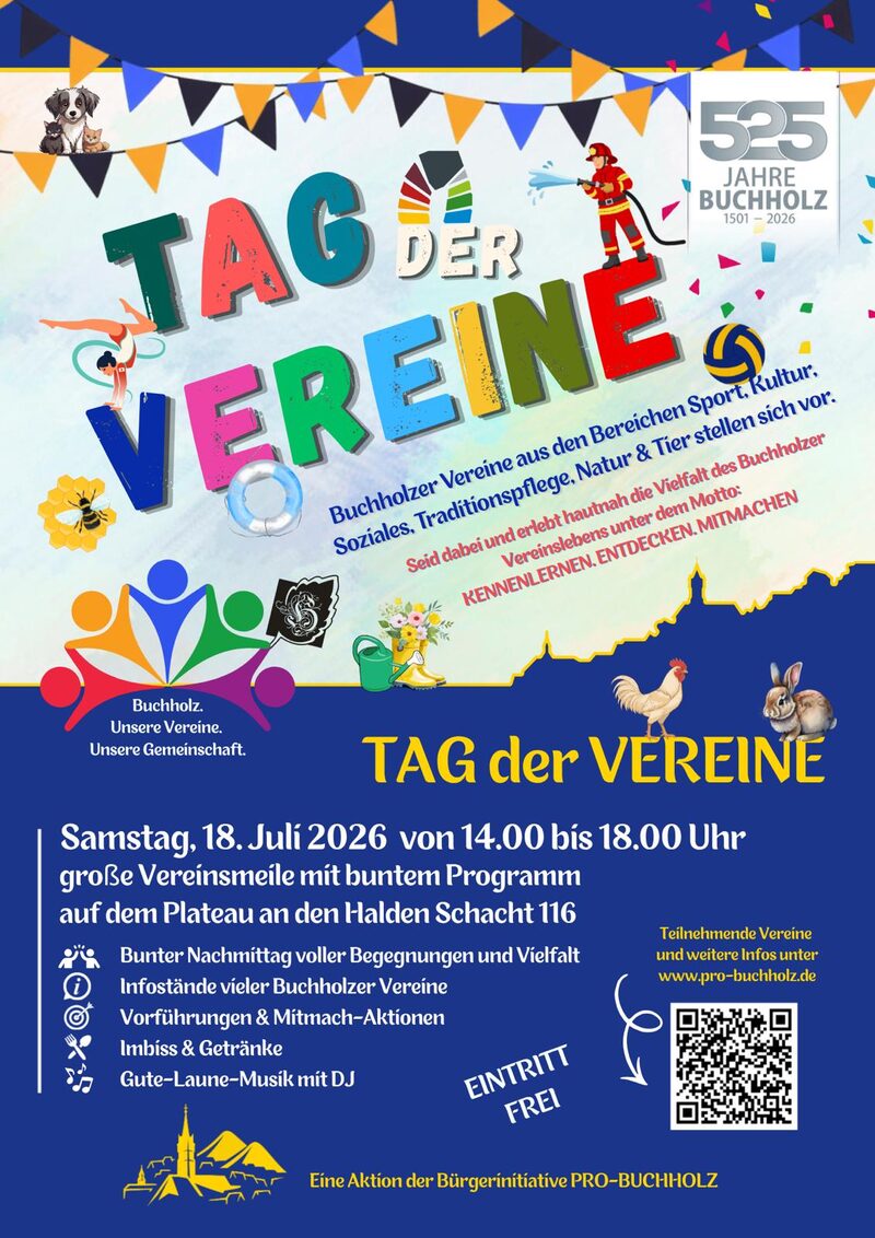 Plakat Tag der Vereine