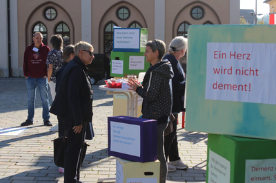 Das Herz wird nicht dement – Infos und Beratung am Wochenmarkt