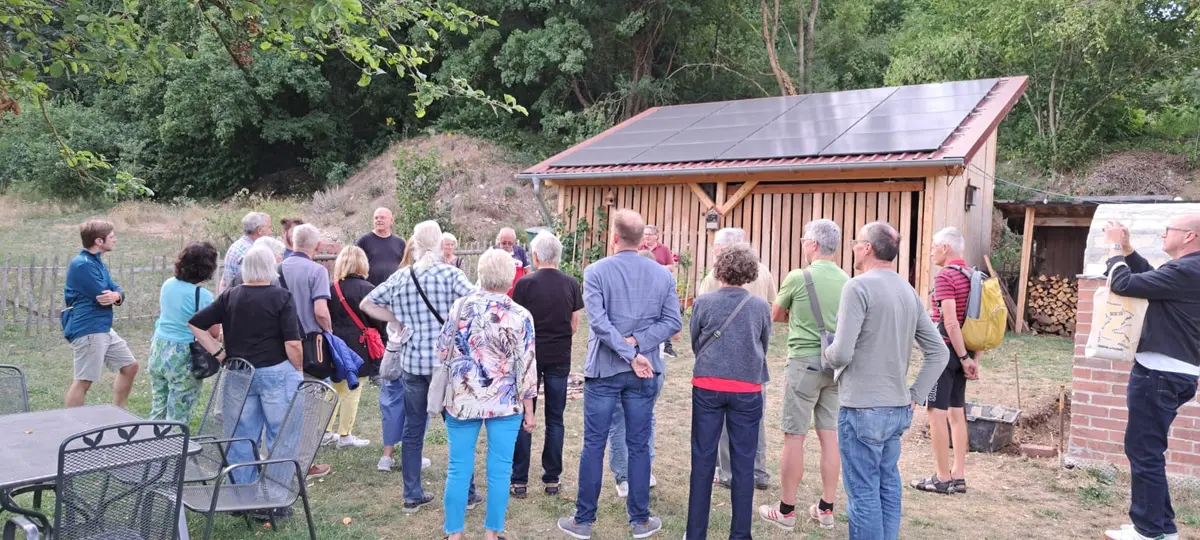 Der "Wärmespaziergang" fand großen Anklang