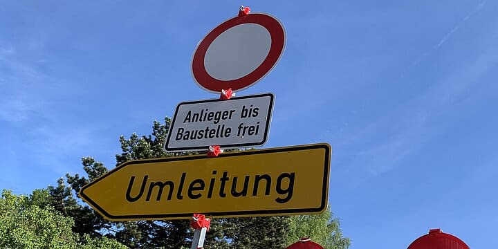 Straßensanierungen: Sperrungen in der Pflegstraße und Nürnberger Straße