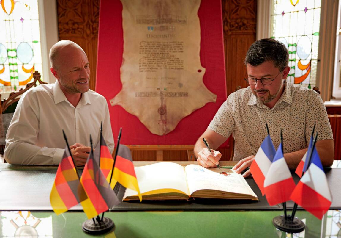 Antrittsbesuch in Aniche