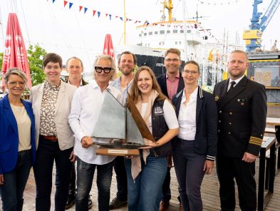 Gruppenfoto Pressekonferenz 35. Hanse Sail