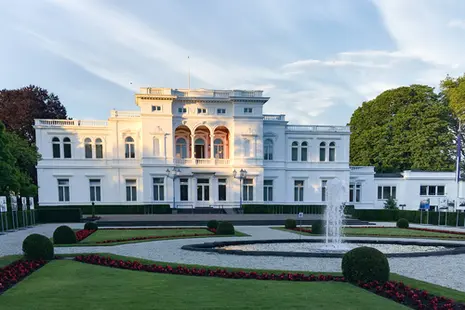 Außenansicht der Villa Hammerschmidt