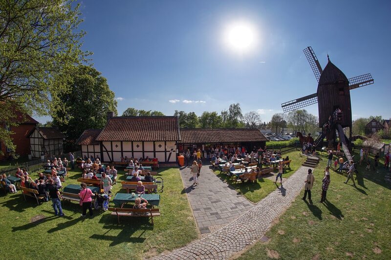 Mühlengarten des Städtischen Museums Schloss Salder