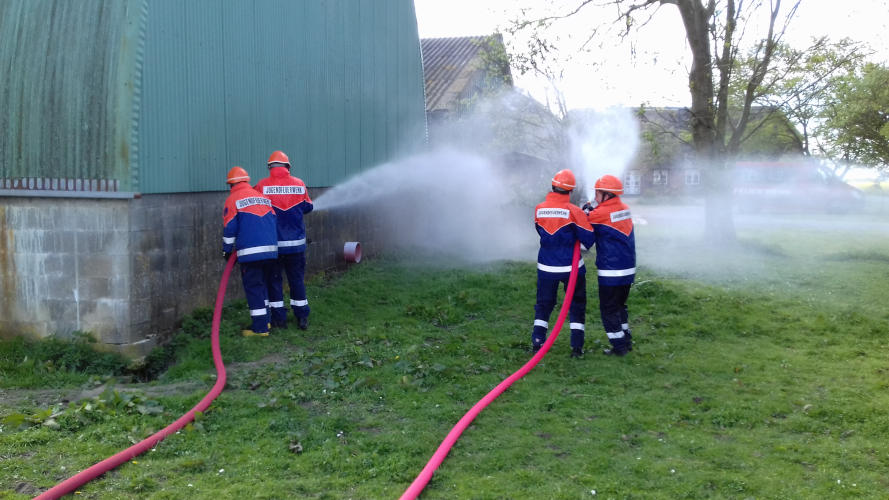 Jugendfeuerwehrübung