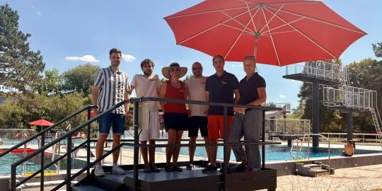 Gruppenbild neue Rettungsschwimmer