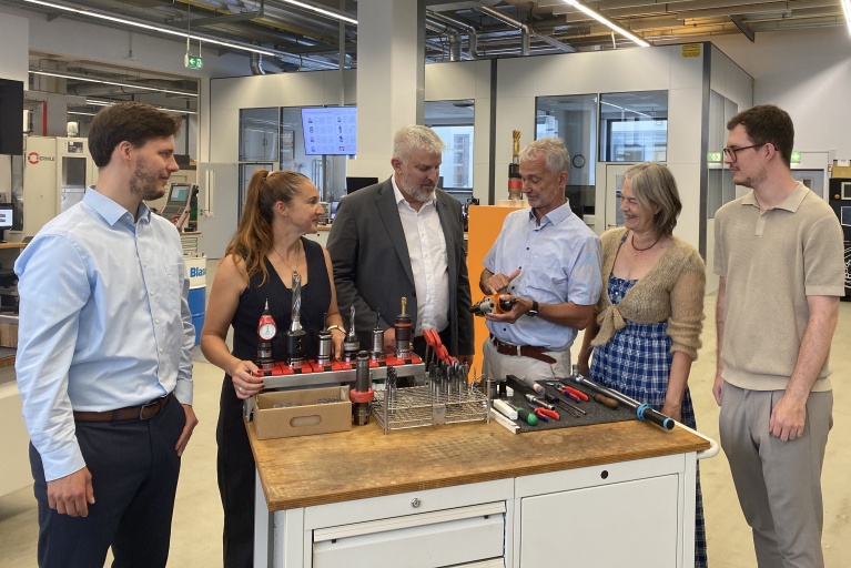 Emuge Unternehmensbesuch Kirchmayer