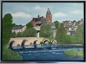 Kunstausstellung Eindrücke, Aussichten und Ansichten