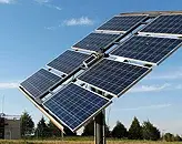 Zu sehen ist eine Solaranlage.
