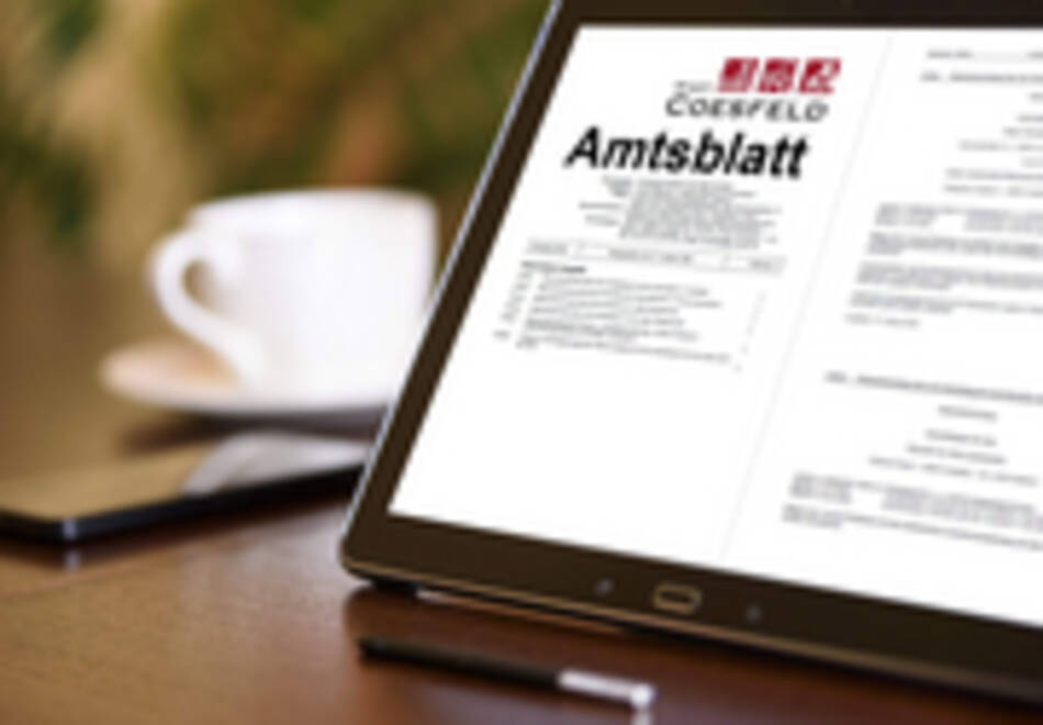Teaserbild für das Amtsblatt der Stadt Coesfeld