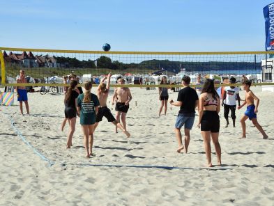 Familien-Sport-Beachtages am AOK Active Beach