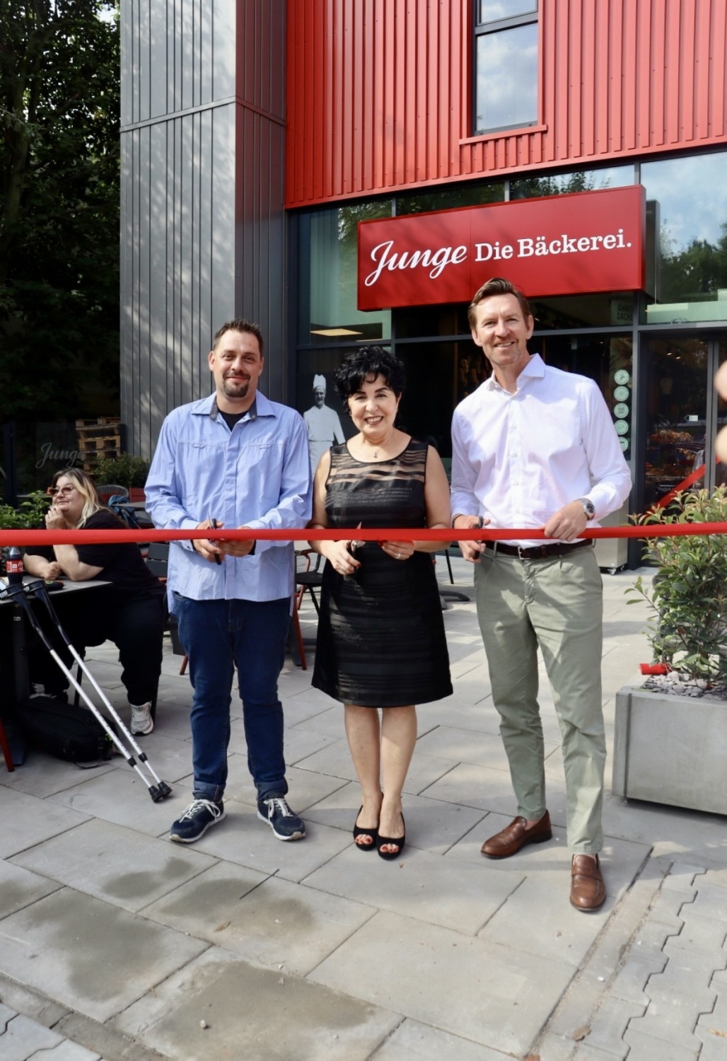 Eröffnung Bäckerei Junge