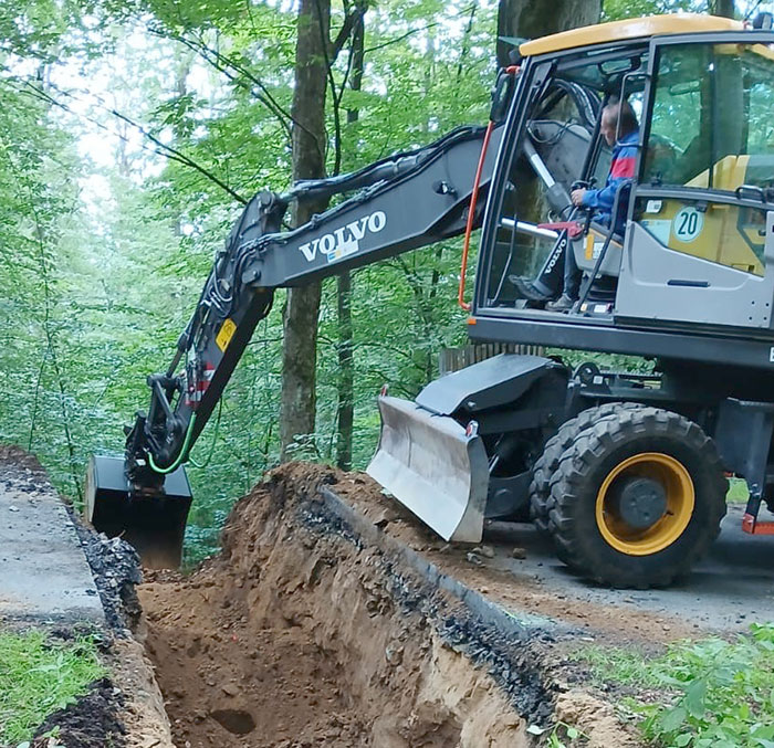 Baggerarbeiten