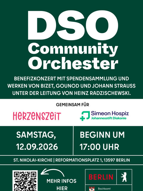 DSO Community Orchester - Plakat