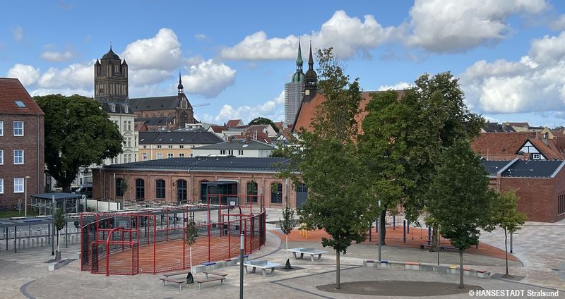 Campus am Sund - Blick auf das Frankenkronwerk