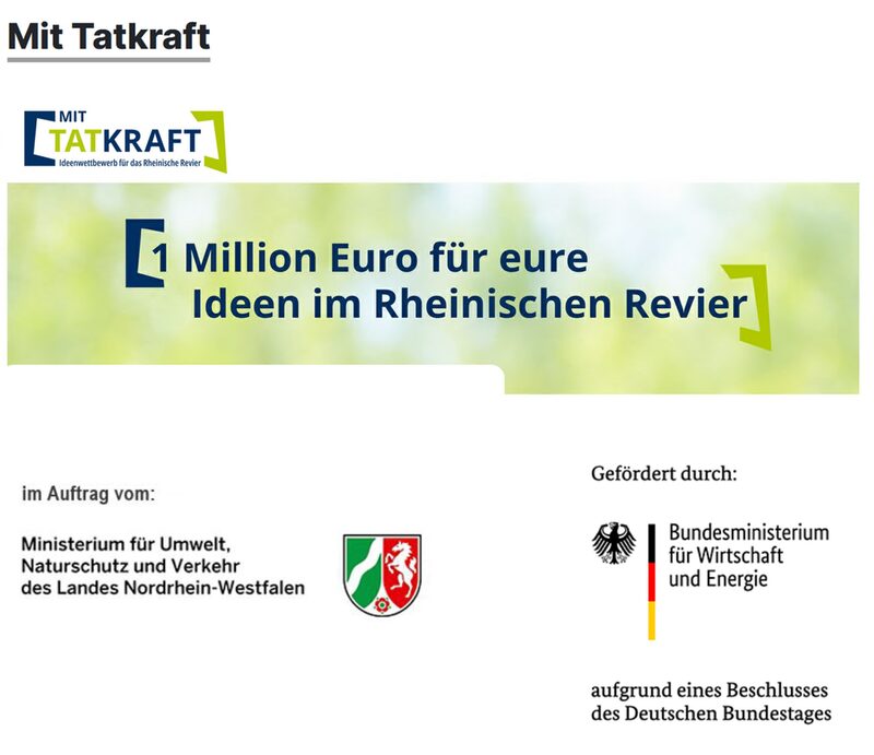 Symbolbild zur Aktion "Tatkraft" für das Rheinische Revier