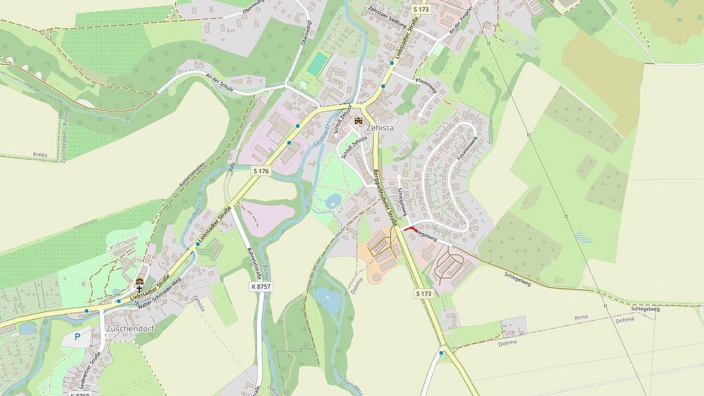 Schlegelweg Pirna Zehista