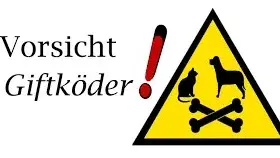 Achtung Giftköder