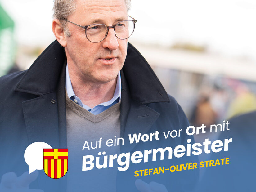 Gesprächsreihe mit Bürgermeister Stefan-Oliver Strate