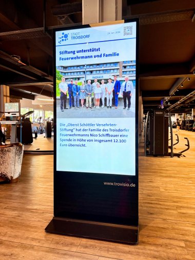 Smart City News Anzeigetafel