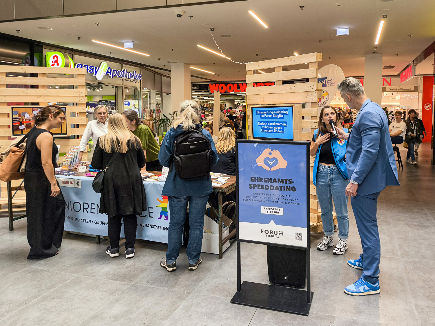 Ehrenamts-Speeddating im Forum Steglitz