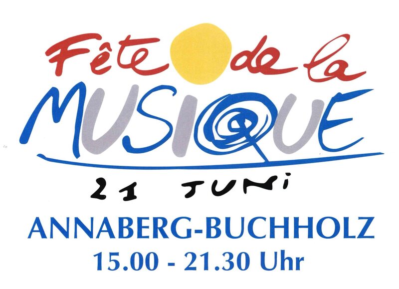 Schriftzug Fete de la Musique