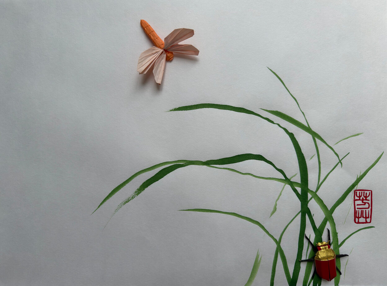 Origami-Insekten