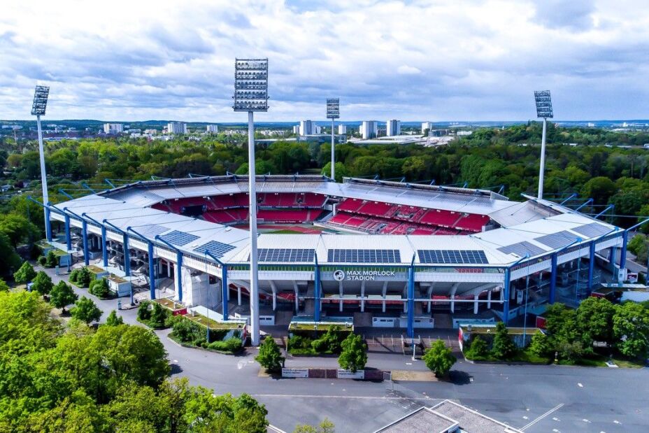 Das Frankenstadion von ausßen