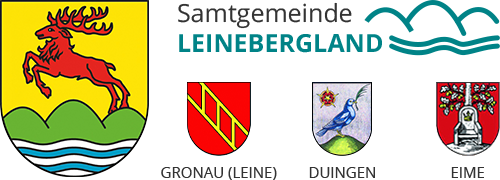 Logo und Wappen der Samtgemeinde Leinebergland