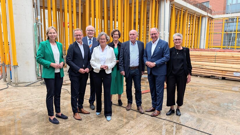 Pressetermin der Unternehmensgruppe Sahle Wohnen
