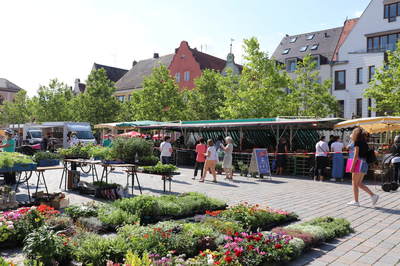 Kein Wochenmarkt am Samstag