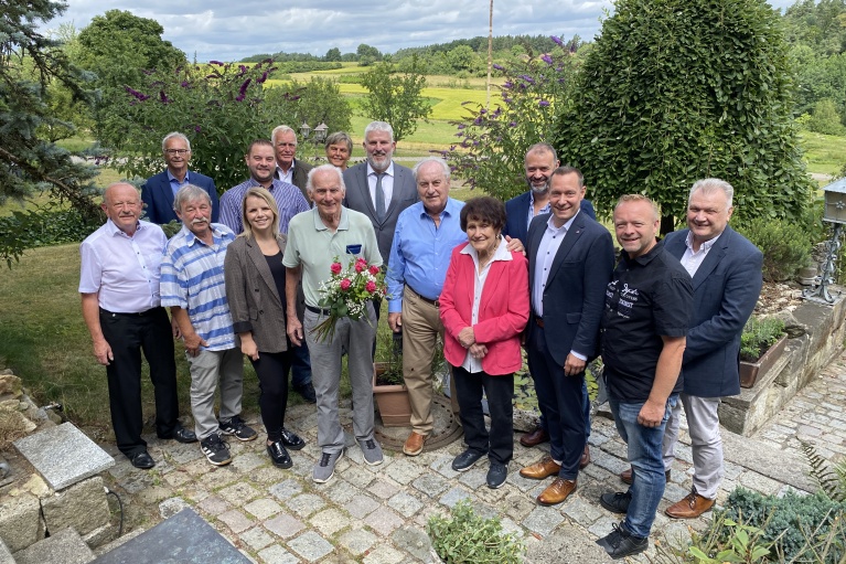 Manfred Scheld 80. Geburtstag Foto Kirchmayer