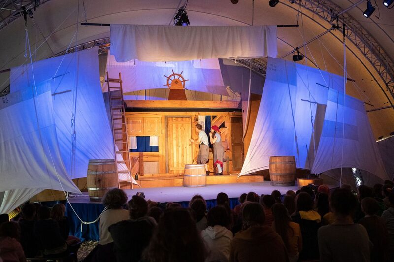 Schauspieler im Wandertheater