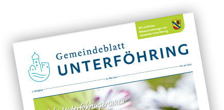 Zum Gemeindeblatt (pdf, nicht barrierefrei)