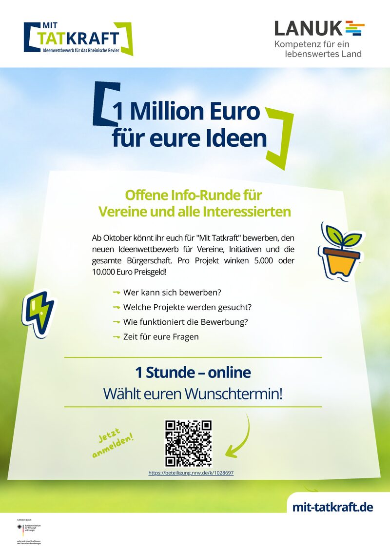 Plakat zum Wettbewerb.