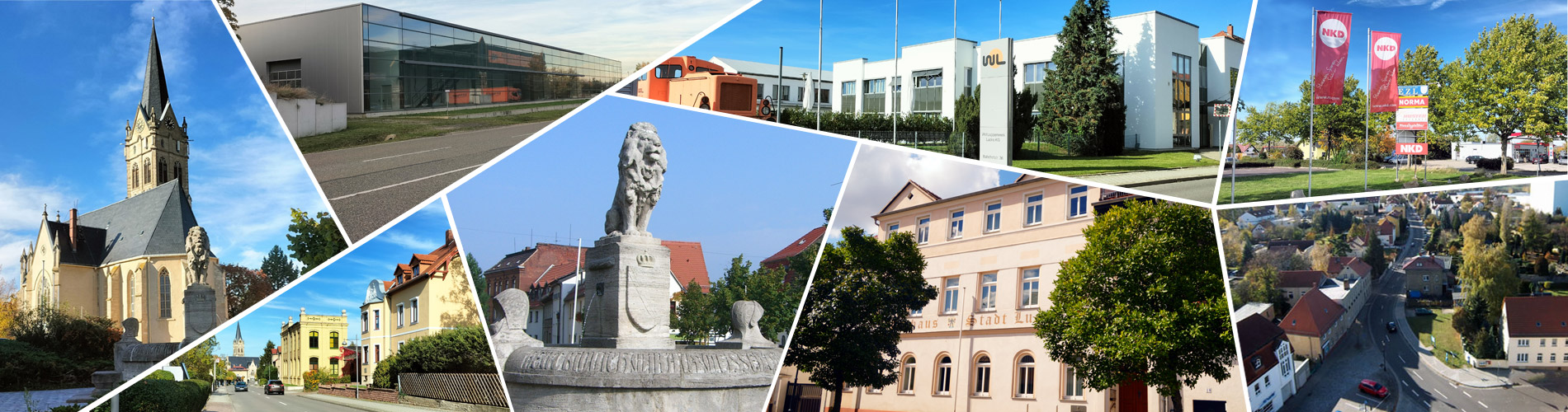 Collage Stadt Lucka