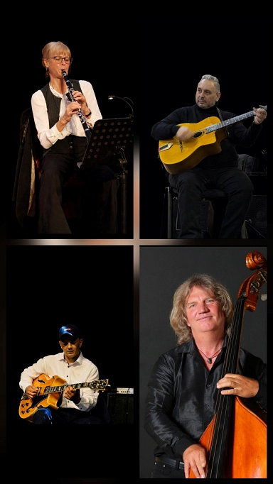 Bild von 4 Musikern © Manolito Steinbach