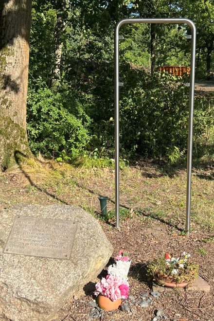 Bild vom Platz, wo die Informationstafel war