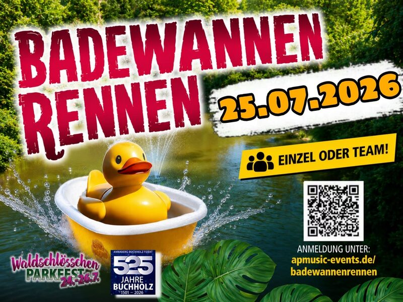Ente in der Badewanne
