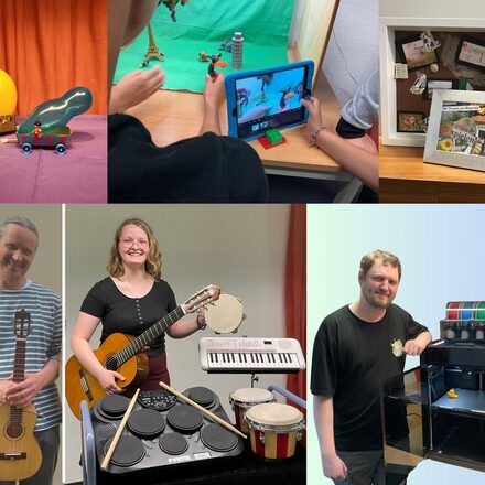 Sommerprogramm mit Basteln, Trickfilme drehen, Musikworkshop und 3D-Drucker