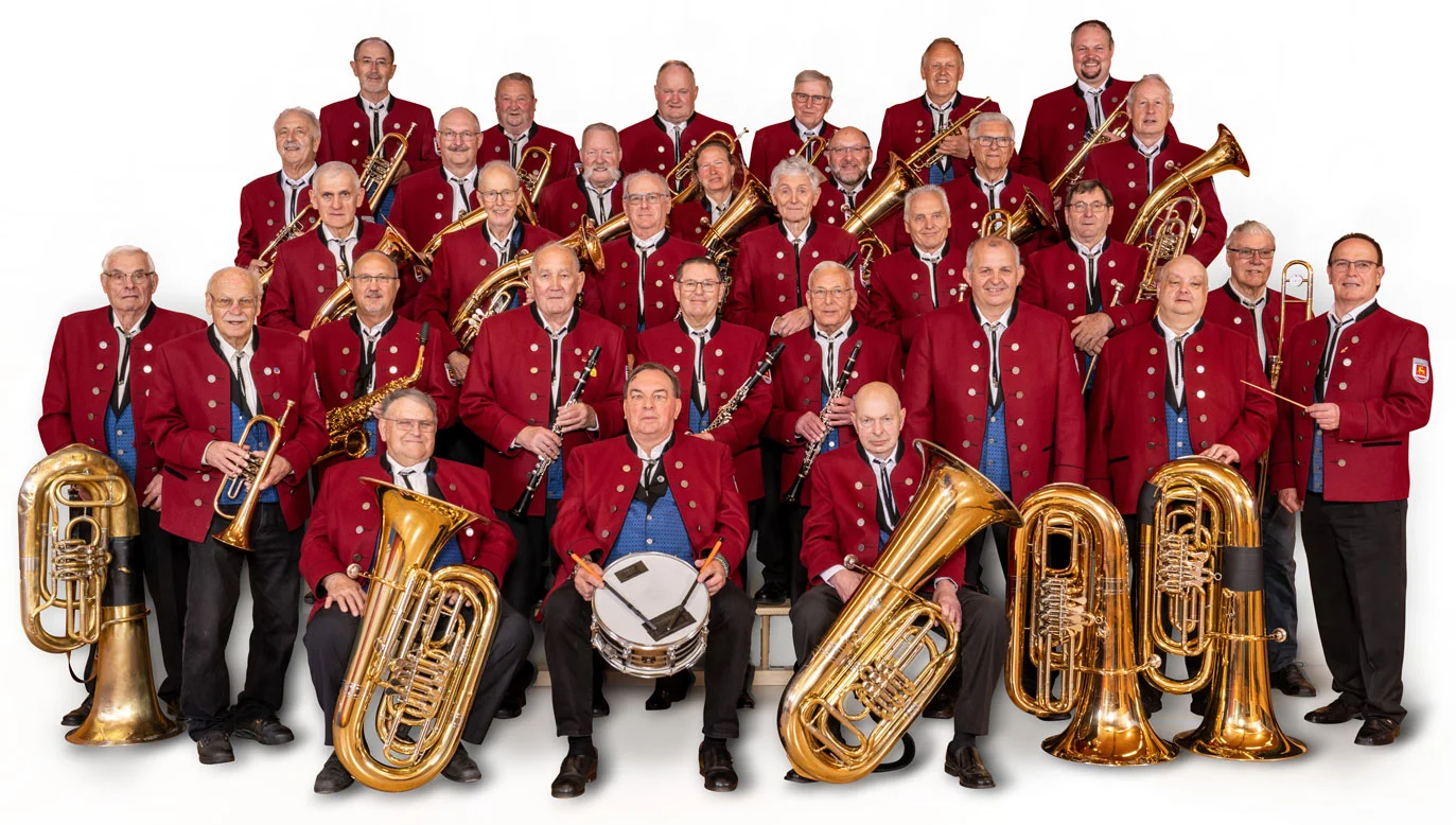 Musikanten in roter Uniform. Foto: Ingo Rack