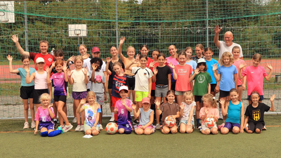 Zulauf beim "Tag des Mädchenfußballs“